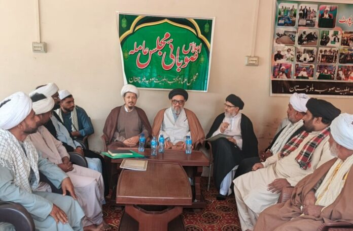 تصاویر/ایم ڈبلیو ایم پاکستان کے تحت شہدائے جیکب آباد کی برسی کی مناسبت سے تعزیتی اجلاس